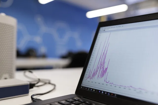 engineering, laptop, computer, data, graph, diagram, office, electronics, sound waves, blue data, sound waves, sound waves, sound waves, sound waves, sound waves. Digital product funnel questions: how to define, measure and read the rate