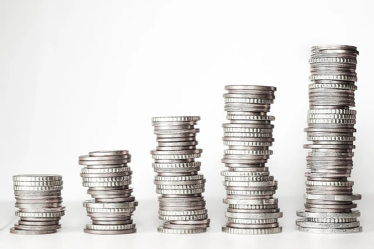 money, coins, stack, stacked coins, loose change, growing money, money tower, euro, currency, cash, metal money, finance, silver, wealth, prosperity, concept, idea, money, money, money, money, money. Creator business tools: worth paying for, and which are not